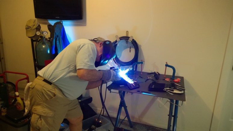 welding in bearing supports