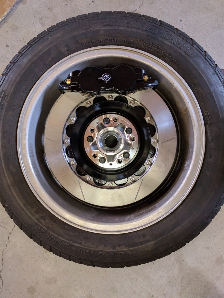 Wilwood Brakes inside wheel